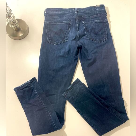 Citizens of Humanity Women’s Jeans Sz 28 CofH Distressed Dark Skinny Sz 6 - Picture 8 of 13